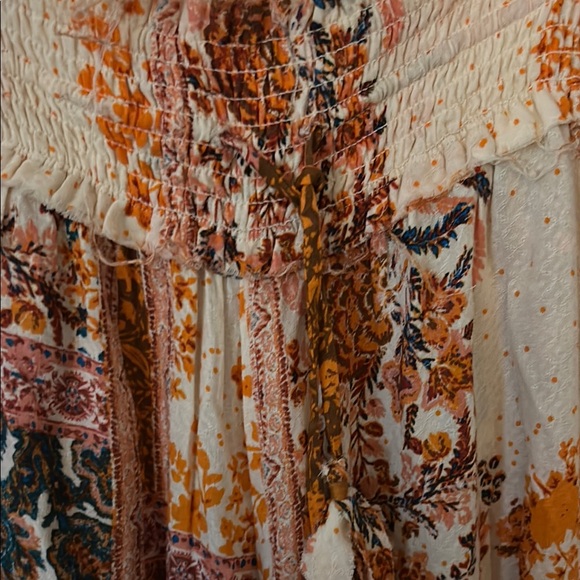 Bohemian Floral Maxi Skirt - Picture 4 of 4